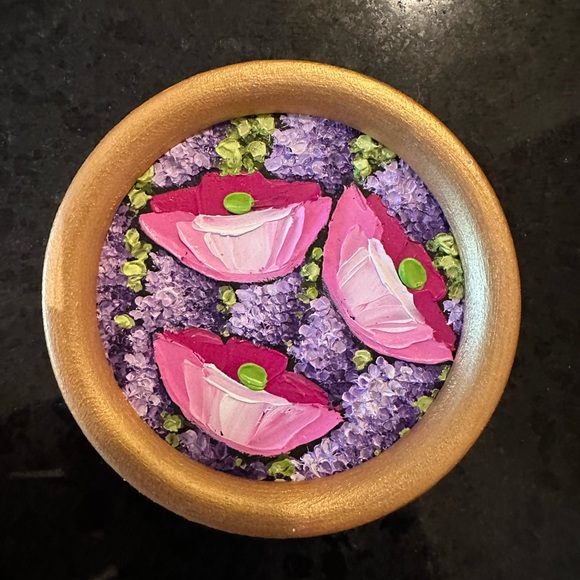 Hand Painted Florals (5 total) - Picture 6 of 6